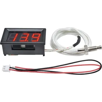 Panelový teploměr s K-termočlánkem -30-+800°C