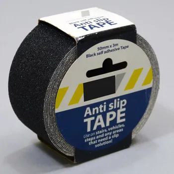 Sprchový set Protiskluzová samolepící páska - ČERNÁ 5 cm x 3 m