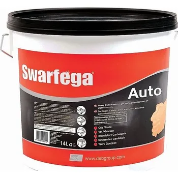 Sada koupelnových doplňků DEB Čistič rukou s granulemi proti silnému znečištění - SWARGEFA AUTO 14l