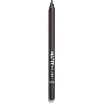 Oční linky GOSH COPENHAGEN Matte Eye Liner matná tužka na oči - Black Violet 1,2 g