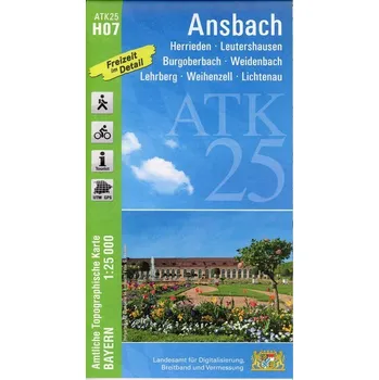 Ansbach 1 : 25 000