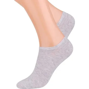 Pánské ponožky Dámské ponožky 007 grey - Steven šedá 41/43