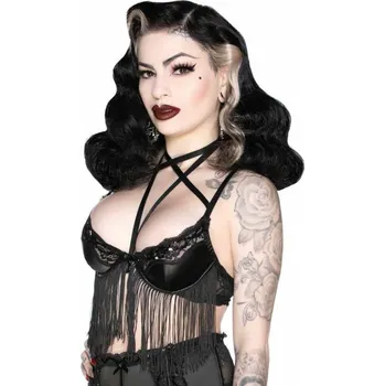 Podprsenka podprsenka dámská KILLSTAR - Shes Poison - BLACK - S