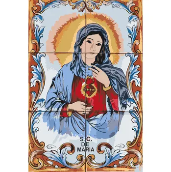 Malování podle čísel - Madonna Velikost: 40x60cm, Rámování: Pouze srolované plátno