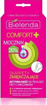 Kosmetika na nohy Bielenda Comfort+ změkčující péče na popraskanou pokožku chodidel 20% Urea 2 x 6 ml