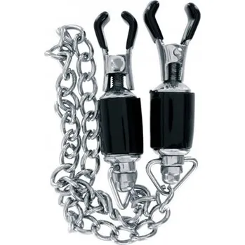 Skřipce na bradavky Steel Power Tools Nipple Clamps Strong Chain | Steel Power Tools