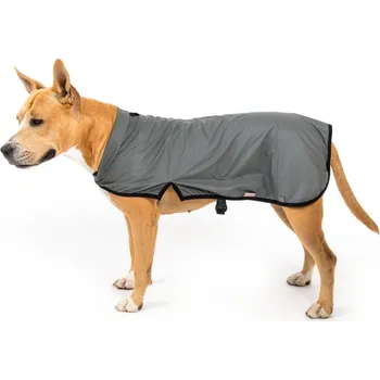 Obleček pro psa Obleček - Vesta "Trekky XL" pláštěnka šedá 44 cm