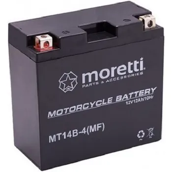Motobaterie Moretti MT14B-4 12V 12Ah