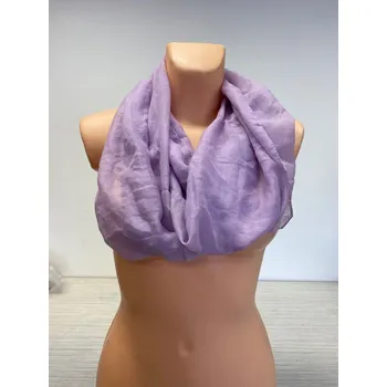 Šátek Tunelová šálka CEWA, Složení 100% bavlna, Barva Fialová