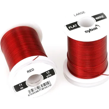 Sybai FLAT Colour Wire Large Red