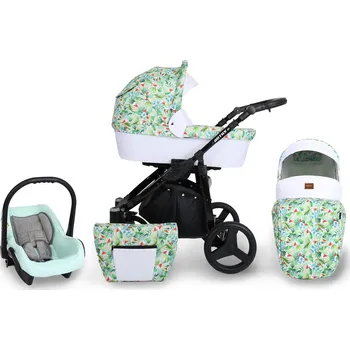 Kočárek Kombinovaný kočárek Kunert Rotax Alu 2023 meloun/bílá