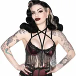 podprsenka dámská KILLSTAR - Shes Poison - WINE - XL
