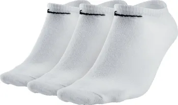 pánské ponožky NIKE 3Ppk Value No Show Sx2554-101 bílé