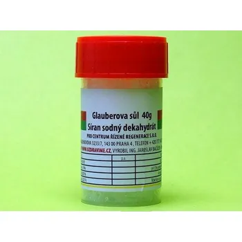 Glauberova Sul Koupit (Glauberovy Soli, její použití, Kontraindikace Použití) Glauberova Sul Koupit