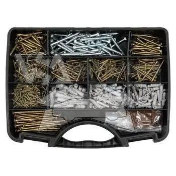 Sada nářadí YATO Sada šroubů a hmoždinek (620ks)