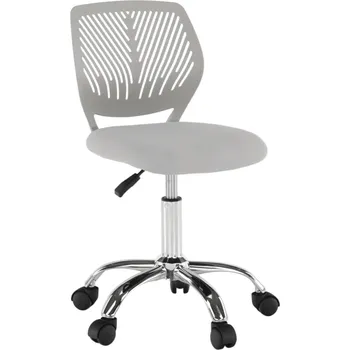 dětská židle Max-i Dětská otočná židle JAYCEN šedá / chrom