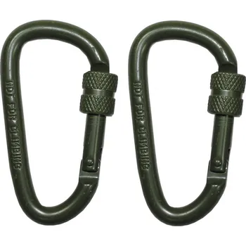 Olive Karabina Max-Fuchs ALU 6 cm - set 2ks