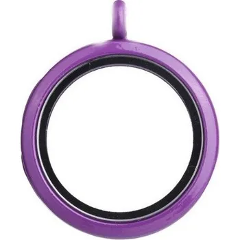 Přívěsek Přívěskynakrk.cz Přívěsek FLOATING MEMORIES Fialová otevírací medailonek