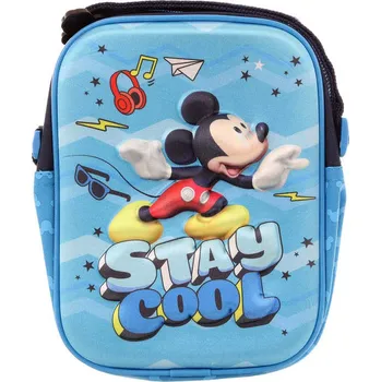 Taštička dětská Disney Mickey Mouse 3D efekt na rameno s popruhem