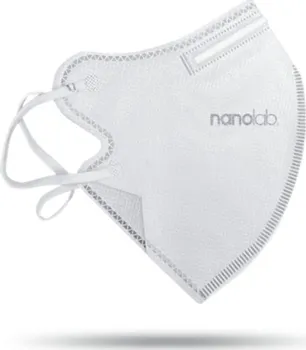 respirátor Nanolab Nanorespirátor FFP2 dámský bílý 5 ks