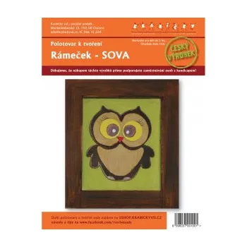 kreativní sada Rámeček - Sova