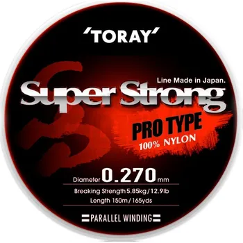 SHIMANO Vlasec prpřívlač Toray Nylon Super Strong Gold 150m 0,175mm 2,53kg