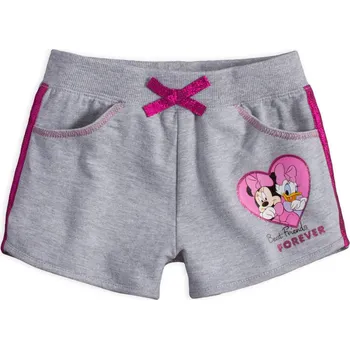 Dívčí kraťasy Dívčí šortky DISNEY MINNIE BFF šedé Velikost: 104