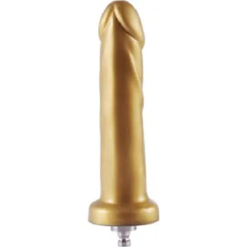 Erotický nábytek Hismith HSA36 Golden Silicone Dildo 6.8" Gold