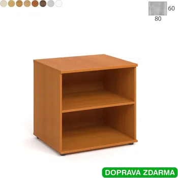 Policová skříň SP 80 60 P Hobis - Přístavná skříň ke stolu bez dveří