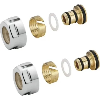 Sapho Svěrné šroubení pro Alupex 16mm, nerez mat