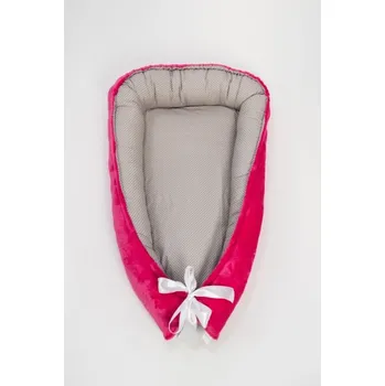 Hnízdečko pro miminko Hnízdečko pro miminko - fleece - růžové