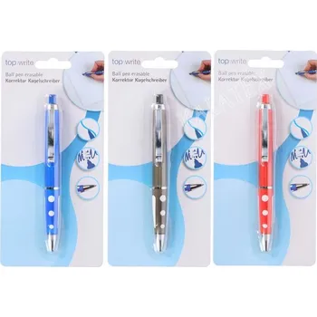 TOPWRITE KULIČKOVÉ MAZATELNÉ PERO