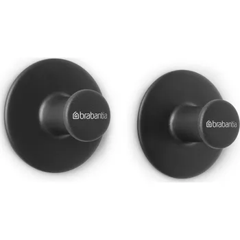 Koupelnová předložka Brabantia Háčky na ručníky šedá