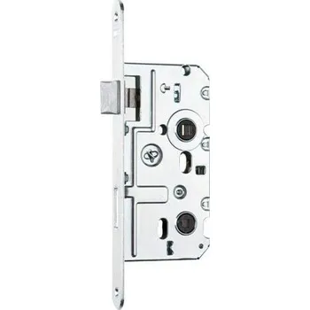 Stavební výplň HOBES zadlabací zámek "levý" K 322 DM: 55, Rozteč: 72 mm, Čelo: 20 mm