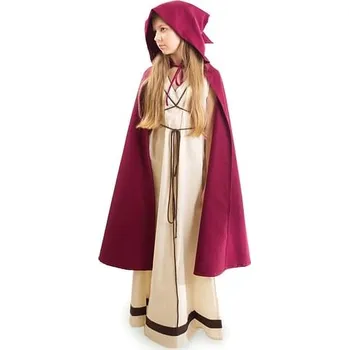 Karnevalový kostým imago Dětský plášť Hobit, vínový, velikost 158/164