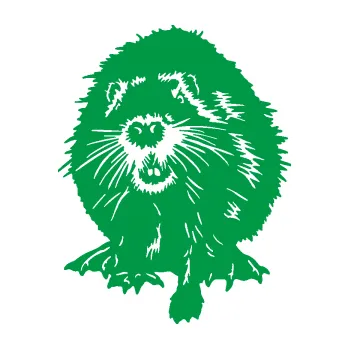 Samolepící dekorace Bobr 001 levá (12 - zelená) SAMOLEPKA NA AUTO, NÁLEPKA, FÓLIE, POLEP, TUNING, VLASTNÍ TEXT, TISK, AUTOSAMOLEPKY.cz, POLEPY, OBRÁZEK, LOGO, 3D STICKERS