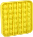 POP IT Praskající bubliny čtverec žluté