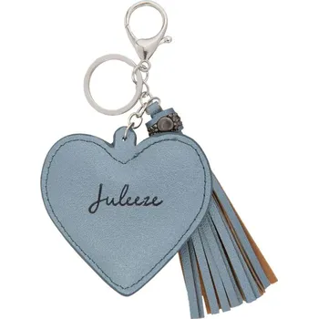 Clayre & Eef, Holandsko Clayre & Eef - Přívěšek na klíče HEART TASSEL BLUE