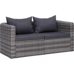 vidaXL 44162 zahradní pohovka 2 ks šedá