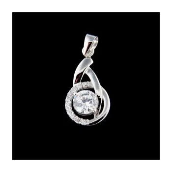 Přívěsek Stříbrný přívěsek s kamenem