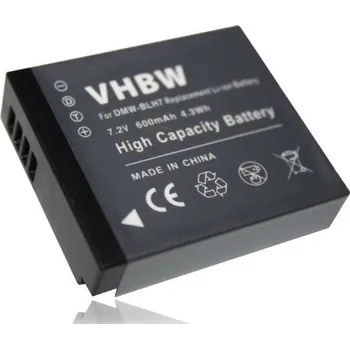 TopTechnology DMW-BLH7 600mAh Li-Ion 7,4V neoriginální baterie do fotoaparátů Panasonic