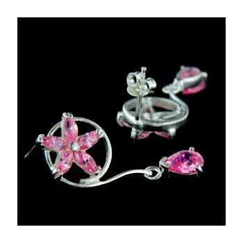 Náušnice Stříbrné náušnice na puzetu