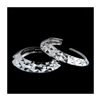 Náušnice Stříbrné náušnice kroužky