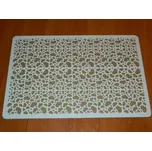 Stencil na dekoraci plátů - srdíčka 60 x 40cm