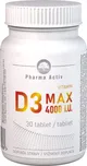 Pharma Activ Vitamin D3 Max 4000 I.U.…