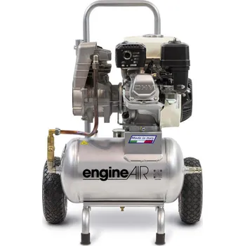 Kompresor ABAC kompresory Benzínový kompresor Engine Air EA5-3-5-20RP příkon 3,5 kW, sací výkon 275 l/min, tlak 10 bar, vzdušník 20 l