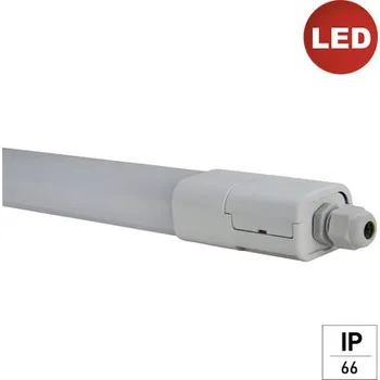 LED pracovní vodotěstné svítidlo E2 IP65 24W 2200lm 4000K 1200mm šedé