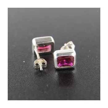 Náušnice Stříbrné náušnice na puzetu