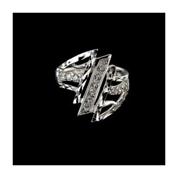 Prsten Stříbrný prsten s kamenem