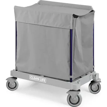 Vozík na špinavé prádlo Green Hotel 916 - kolečka 150 mm